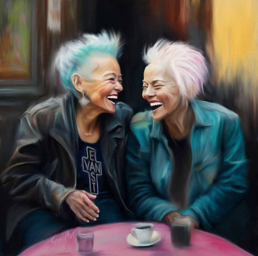 AS IS SALE: Young And In Love: Study 5, Canvas