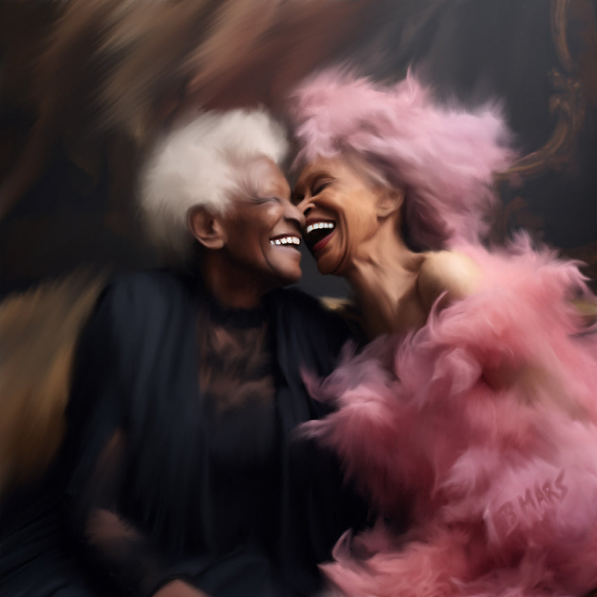 Young And In Love: Study 8, Canvas