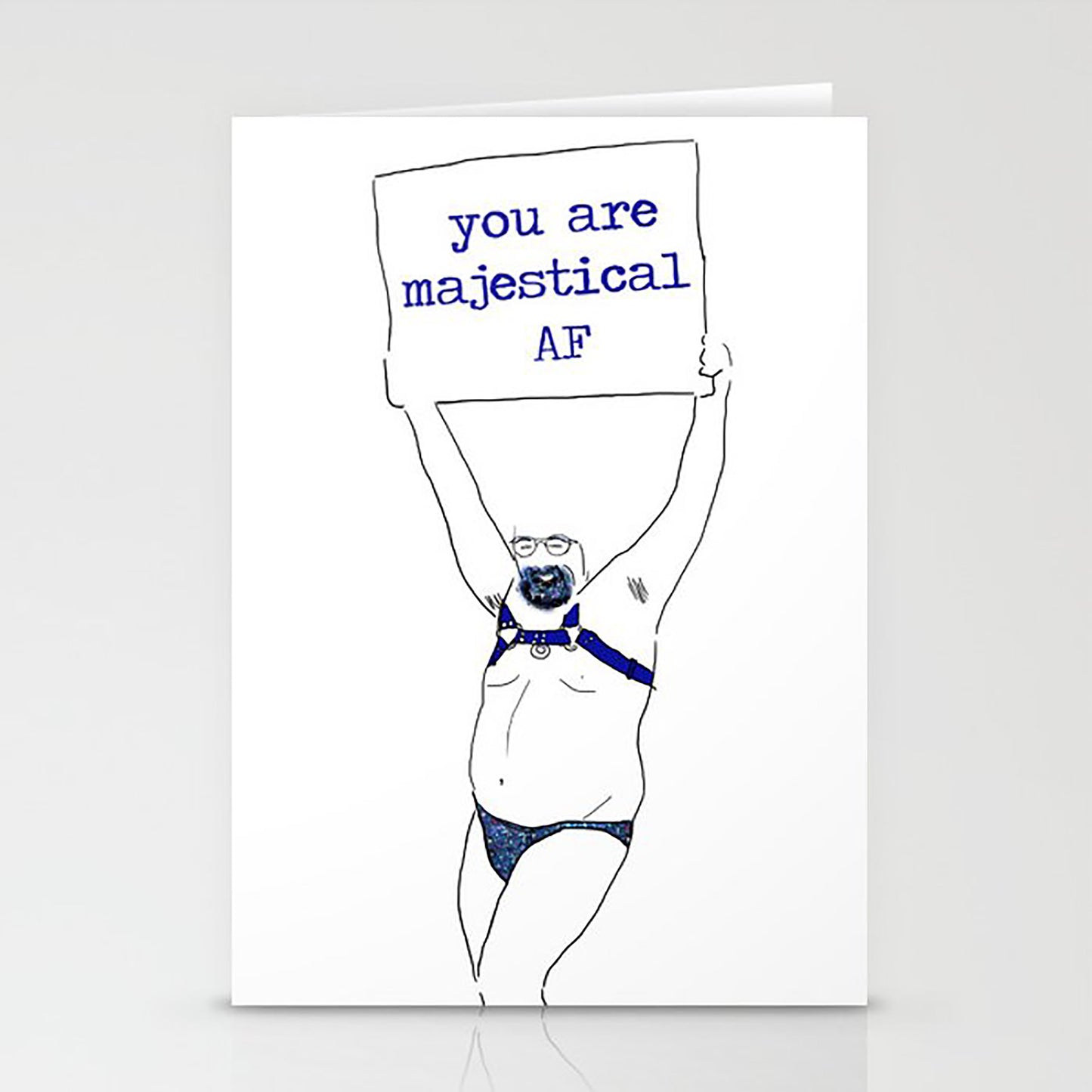Gay Bear Majestical AF Card
