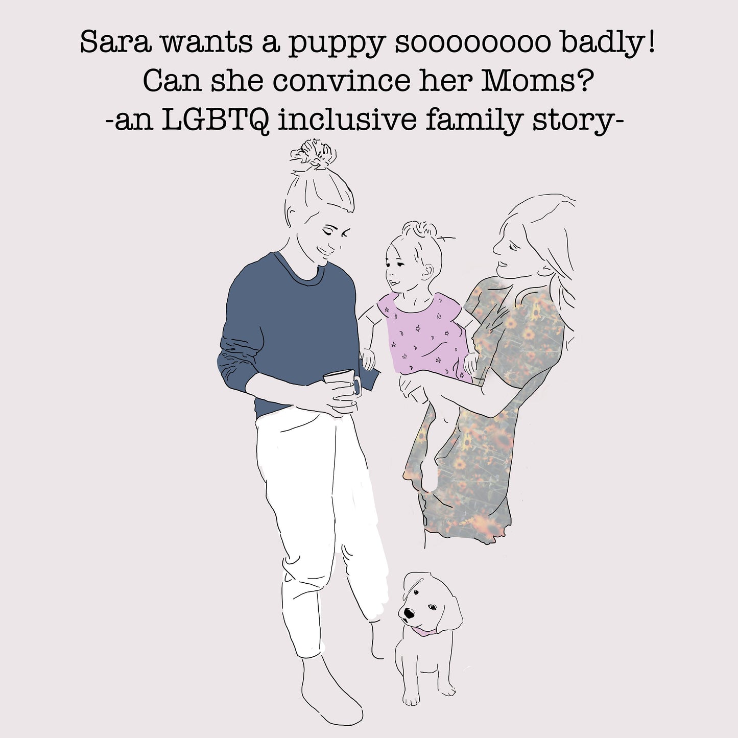 Sara's Puppy Hardcover Book