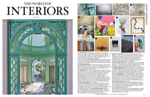 My "Laundry" Painting In World Of Interior May 2023 Issue By Condé Nast/Vogue Magazine