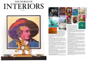 My Painting in World Of Interiors August Issue