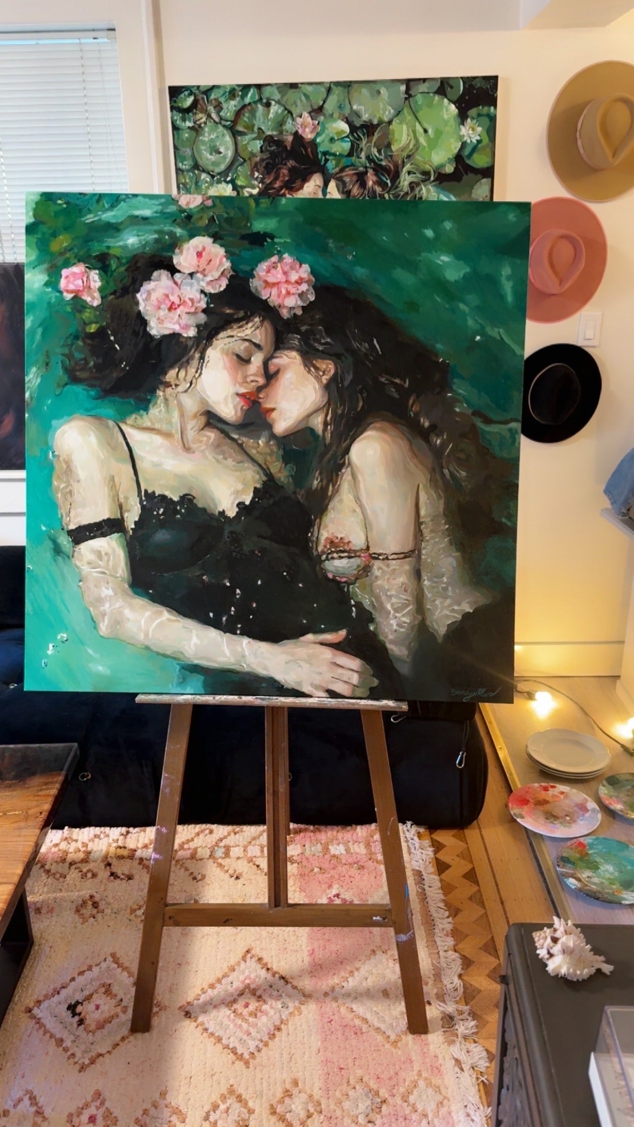 Found You Original Oil Painting