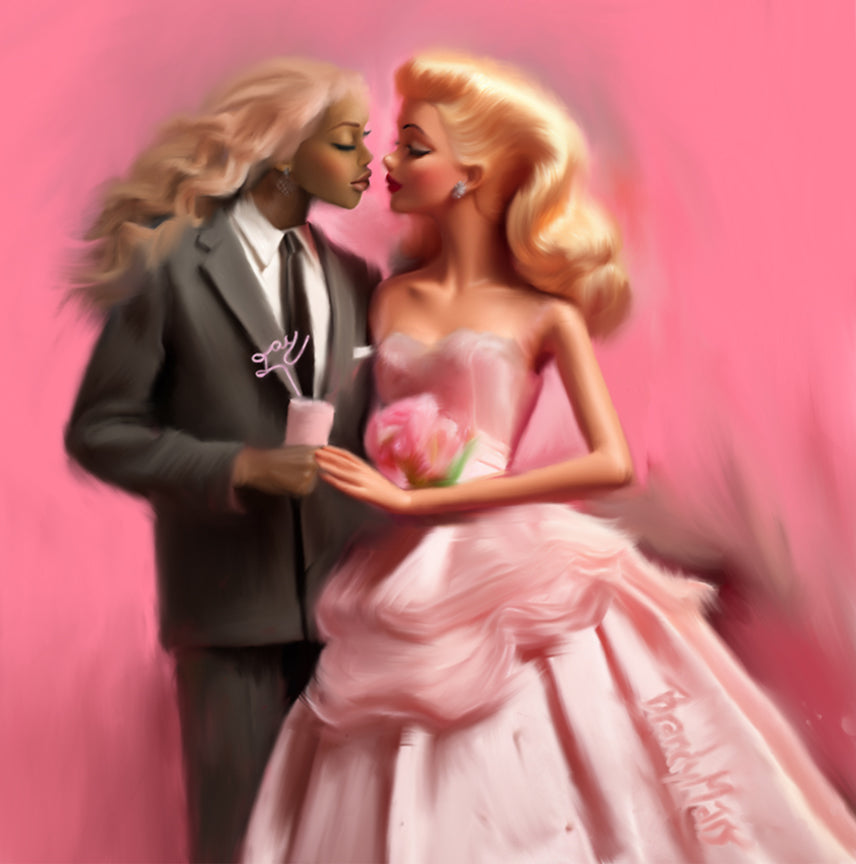 *New* Lesbian Barbie Poster