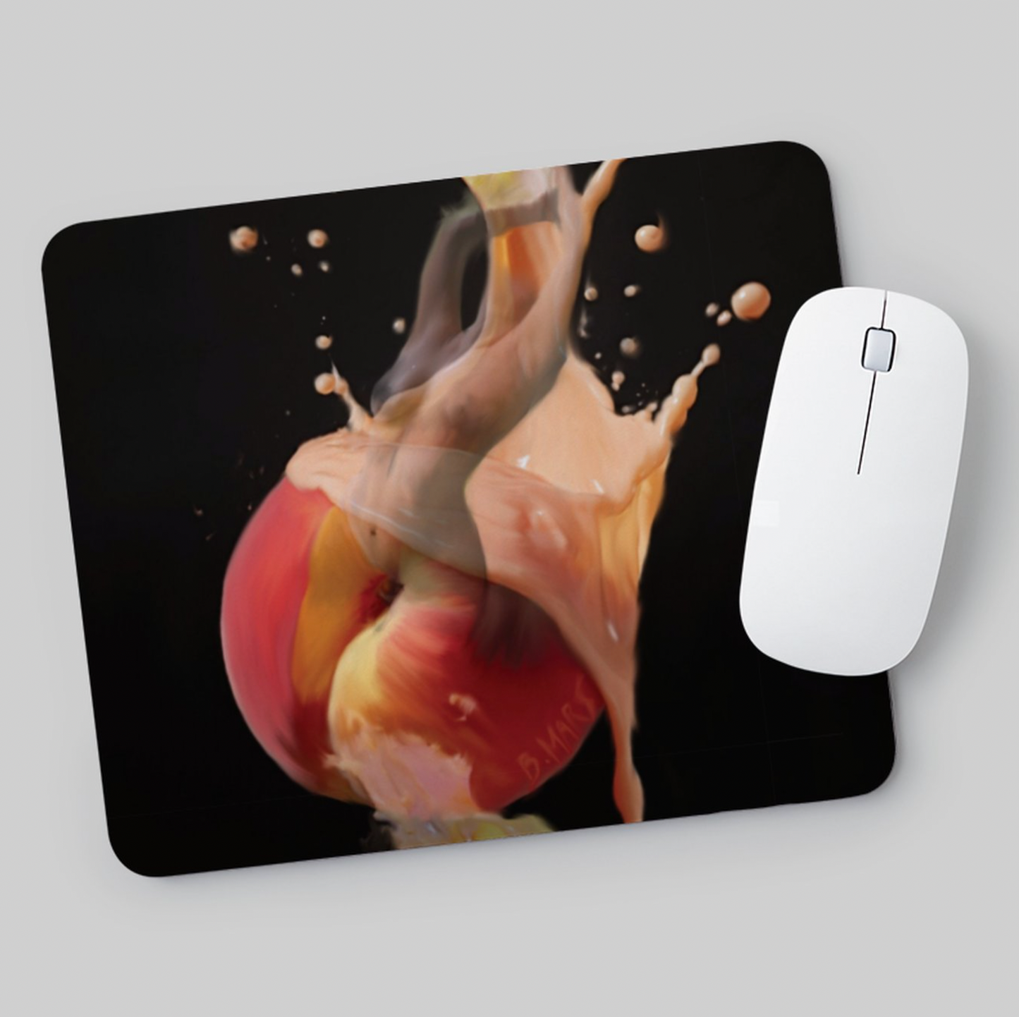 Peach Mouse Pad