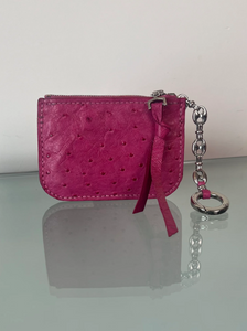 1/1 Ostrich Leather Pink Wallet
