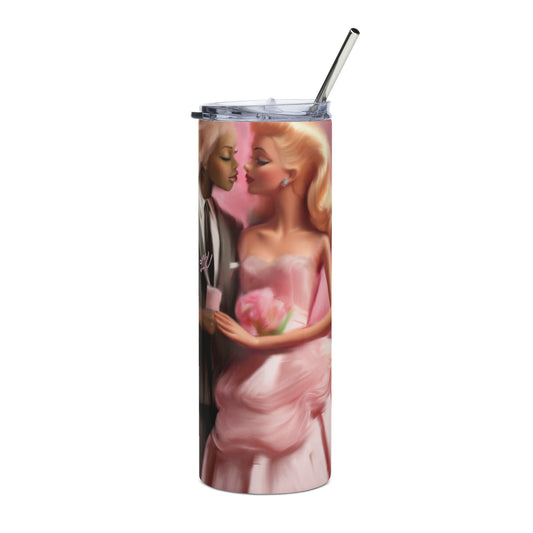 Lesbian Barbie Stainless Steel Tumbler