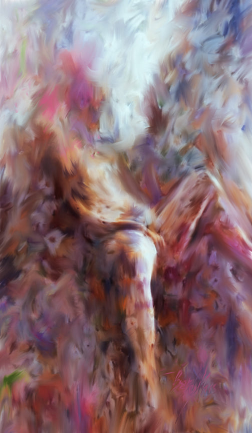 Jewel Tone Pink Palette Canvas