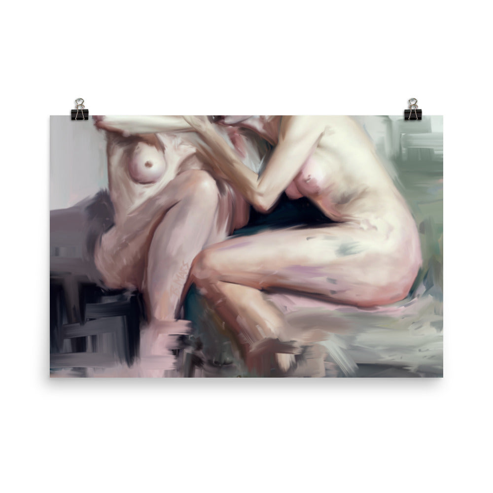 Nude Torso Poster