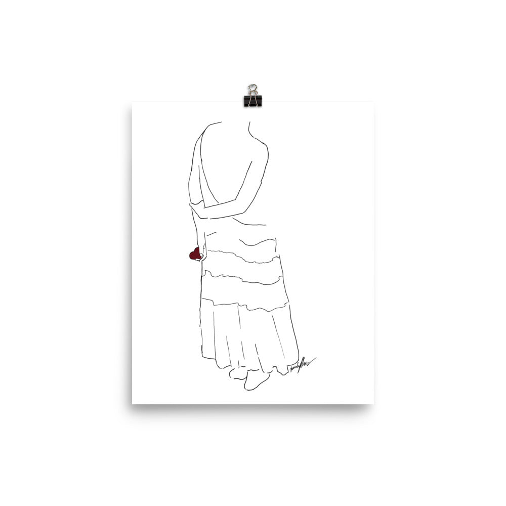 Heart In Hand Poster