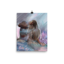 *** Mother Nature Poster / Ocean Artwork / West Coast / Beautiful Woman / Gorgeous Lady