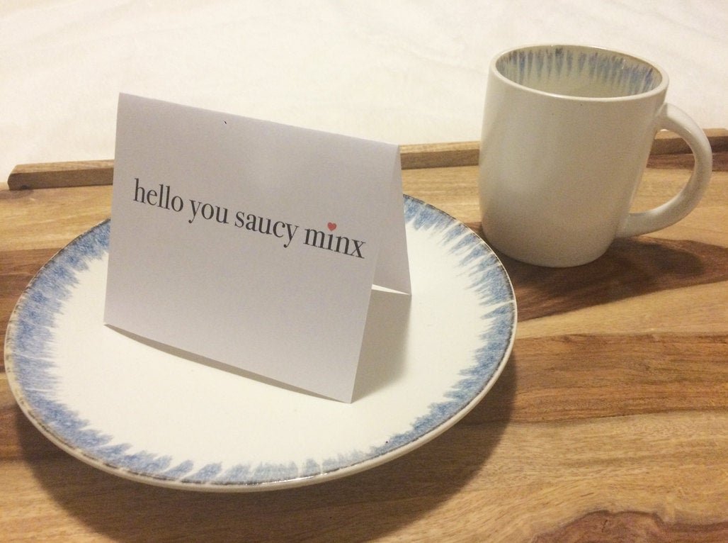 Saucy Minx Card