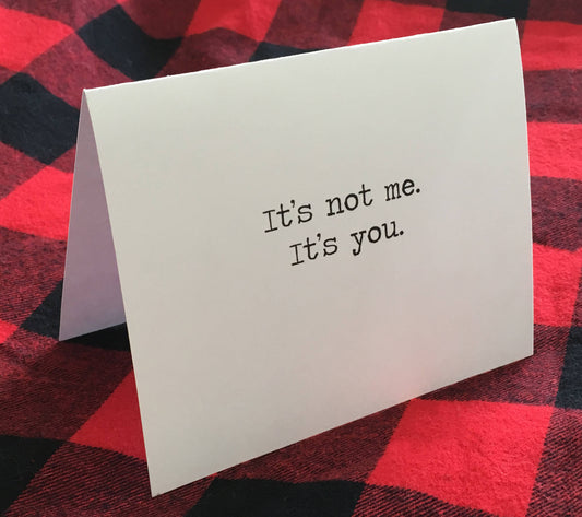 Breakup Card