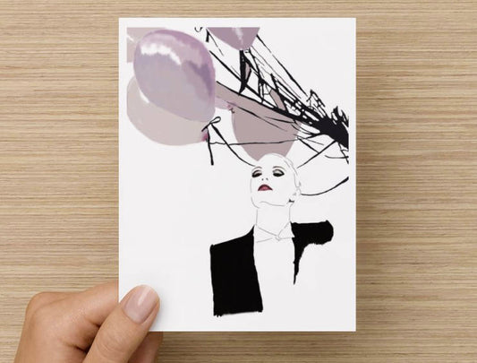 Graffita Balloon Card