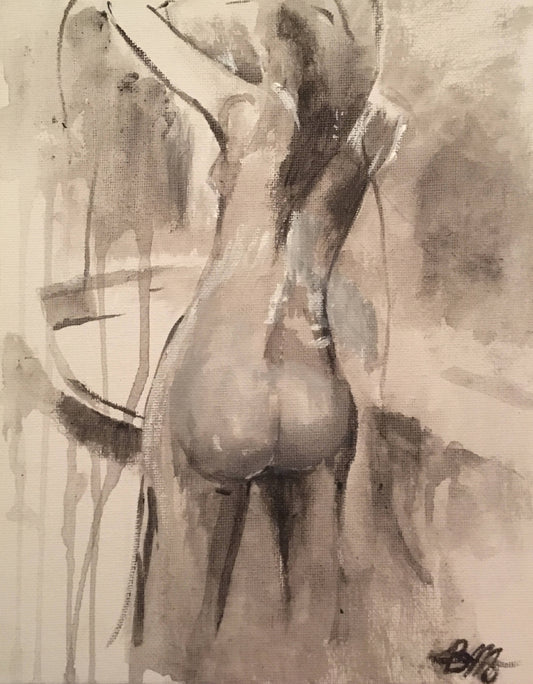 Original Nude Acrylic Painting