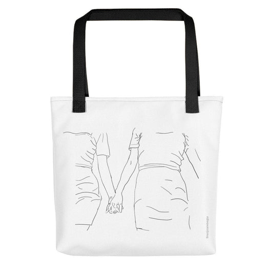 Line Art Tote Bag