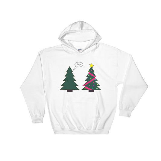 Gay Christmas Tree Hoodie