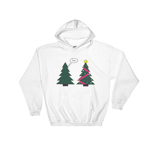 Gay Christmas Tree Hoodie /LGBTQ Christmas Sweatshirt/Unisex/Funny Christmas Hoodie/Lesbian Christmas/Queer Christmas LGBTQ pride