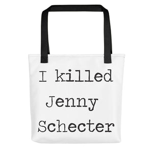 I killed Jenny Schecter L Word Tote Bag/The L Word/Lesbian Gift/Funny Lesbian Gift/Lesbian Present/Lesbian Bag/Gay Pride