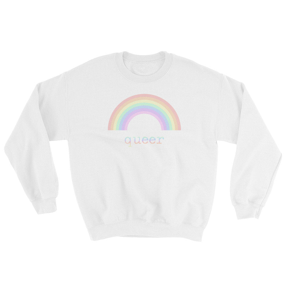 Pastel Queer Rainbow Sweatshirt