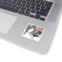 Lesbian Artwork Sticker/Lesbian Valentine/Lesbian Wedding/Two Brides/Lesbian Love Art/LGBTQ Pride Gay Pride/Laptop Sticker