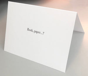 Rock Paper Card