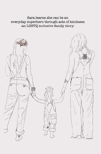 Lesbian Family Book/Lesbian Children's Book/Teach Kindness Story/Two Moms/LGBTQ Book/LGBTQ Baby Shower/Gay Pride/Lesbian Gift