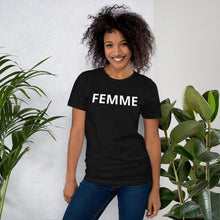 Femme Short-Sleeve Unisex T-Shirt /LGBTQ Shirt/Gay Pride Shirt/Femme Lesbian Shirt/Lesbian Birthday Gift/Lesbian Present/Queer