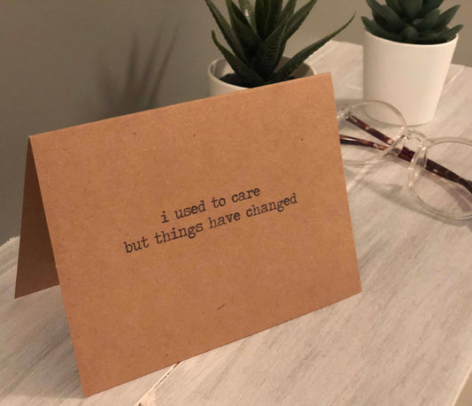 Caring Card