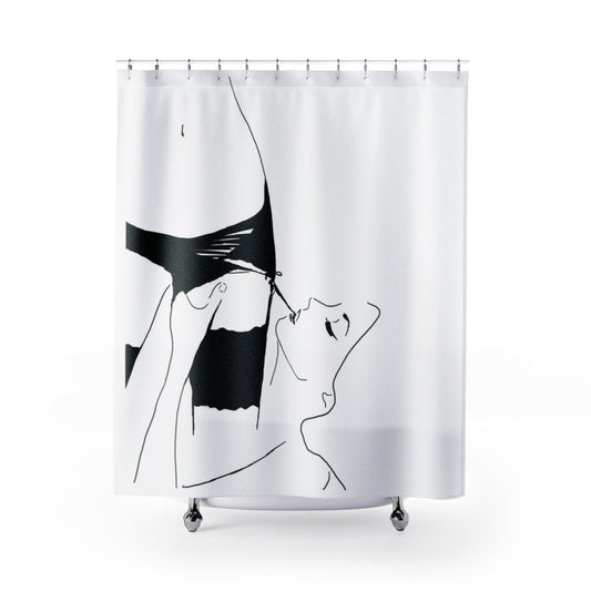 Leg Shower Curtain