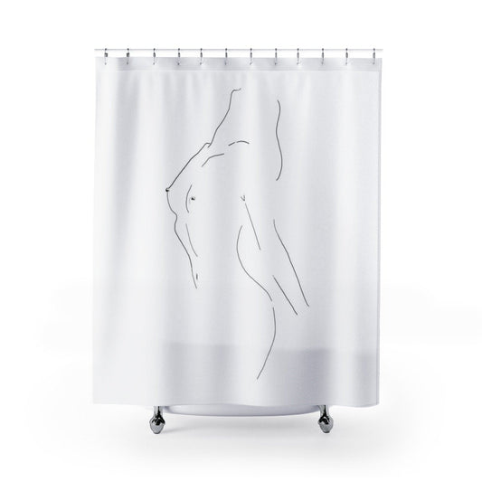 Minimalist Shower Curtain