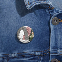 Lesbian Artwork Pin Buttons/LGBTQ Pride/Lesbian Artwork/Gay Art/Lesbian Love Gift