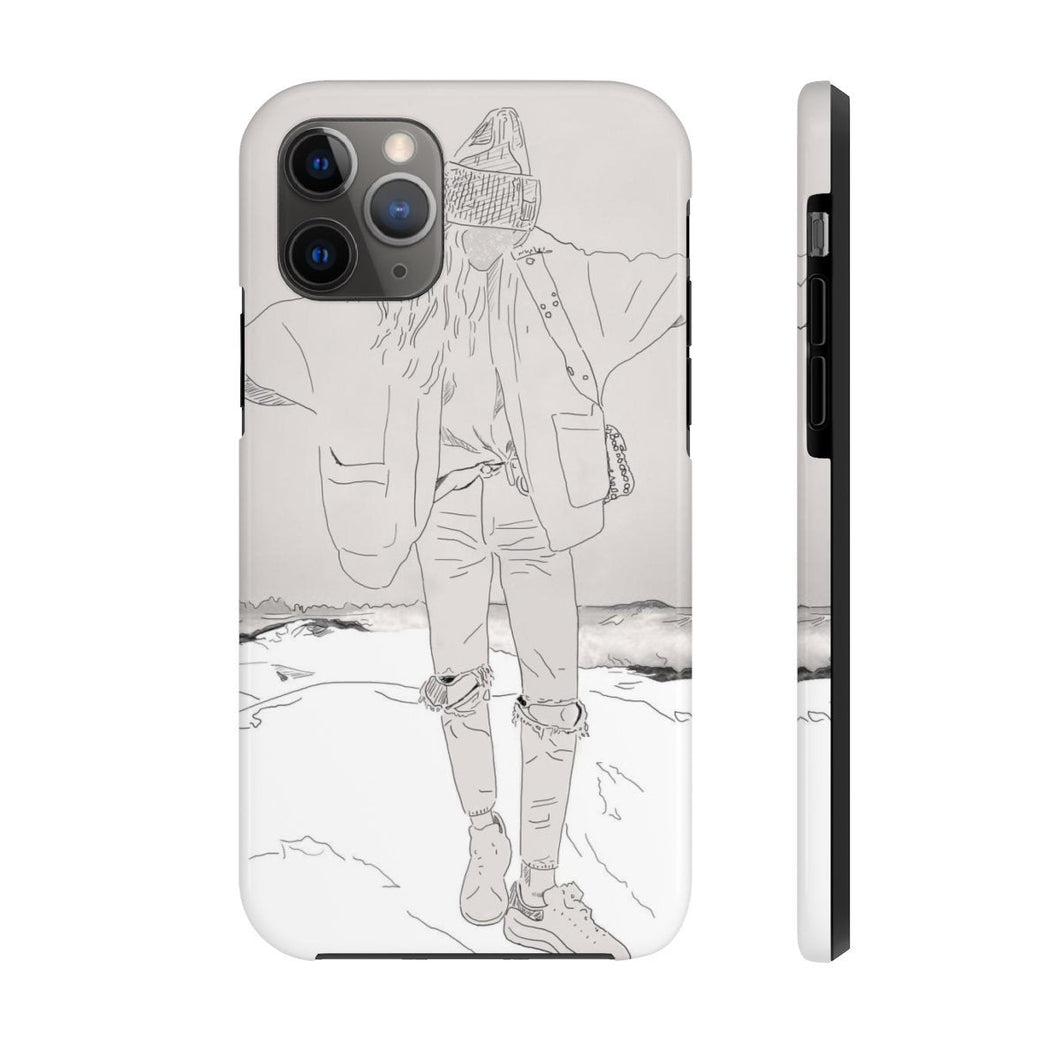 West Coast Artwork Tough Phone Cases/Phone Protective Case/Ocean Art/Teddy Coat/Lightweight Phone Case