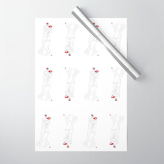 Mistletoe Wrapping Paper