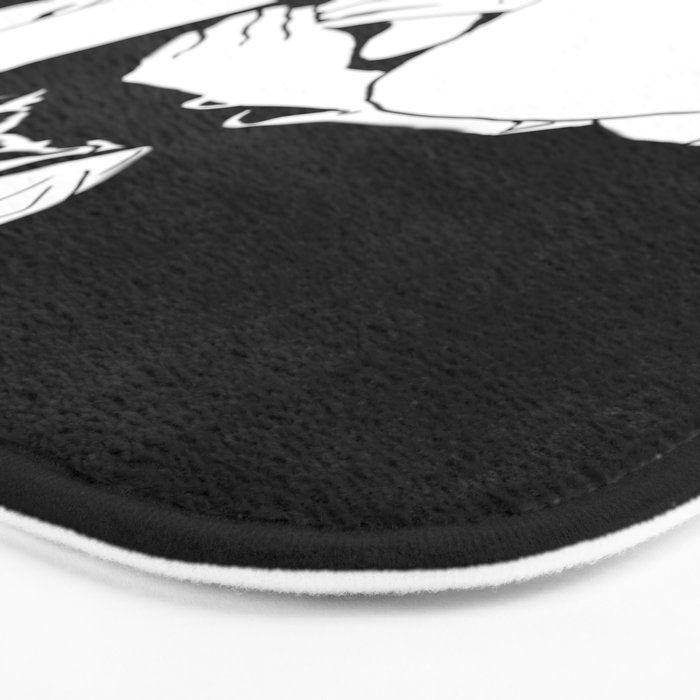 Monochrome Bath Mat