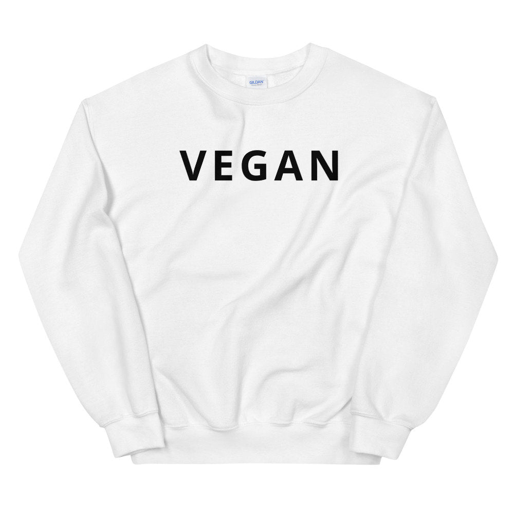 Vegan Unisex Sweatshirt/Vegan Gift/Vegan Christmas/Vegan Birthday/Vegan Present/Vegan Clothing/No Meat Save The Earth Herbivore