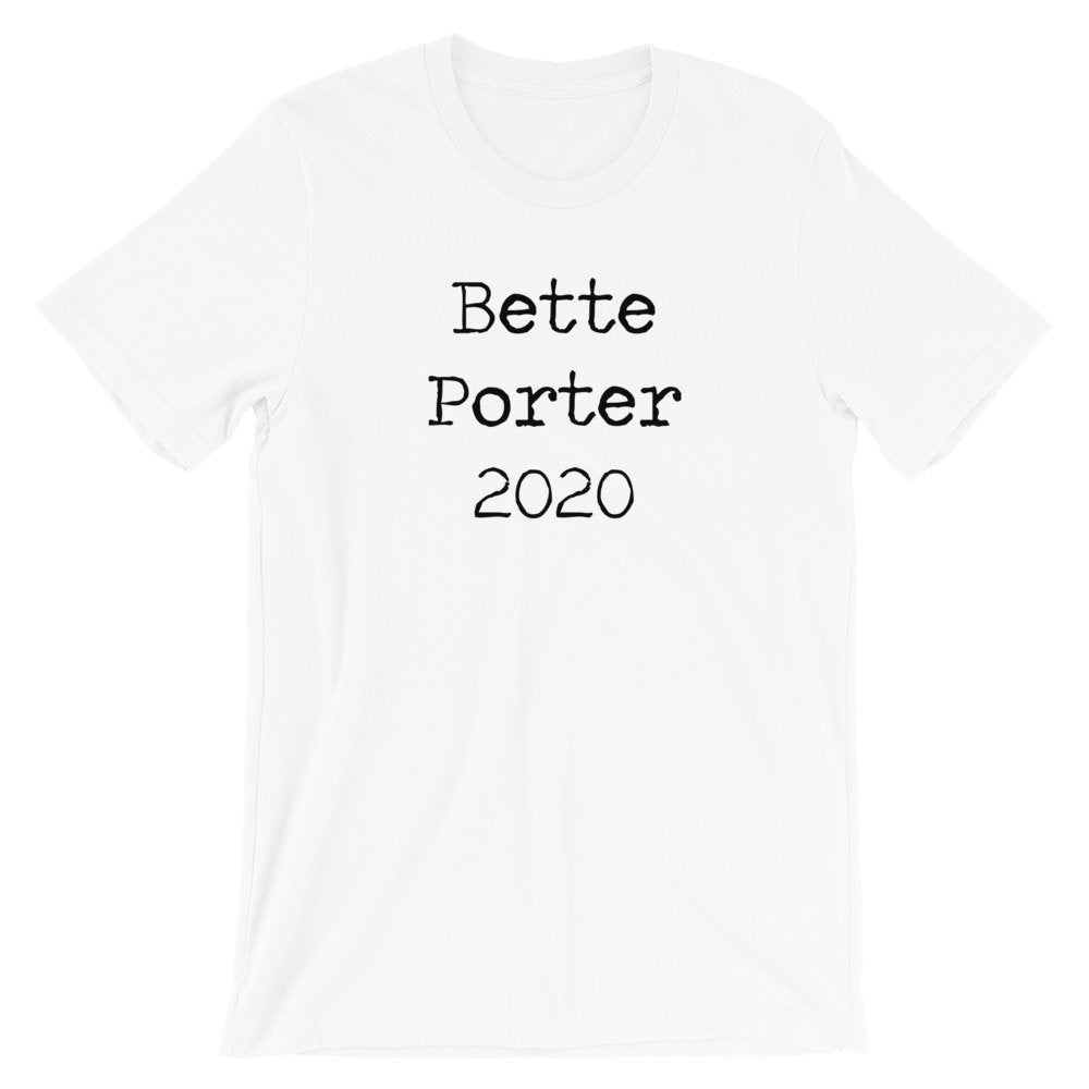Bette Porter 2020 The L Word Short-Sleeve Unisex T-Shirt/Generation Q/Lesbian/LGBTQ/LGBT Gay Pride/Vote Bette Porter 2020 Election