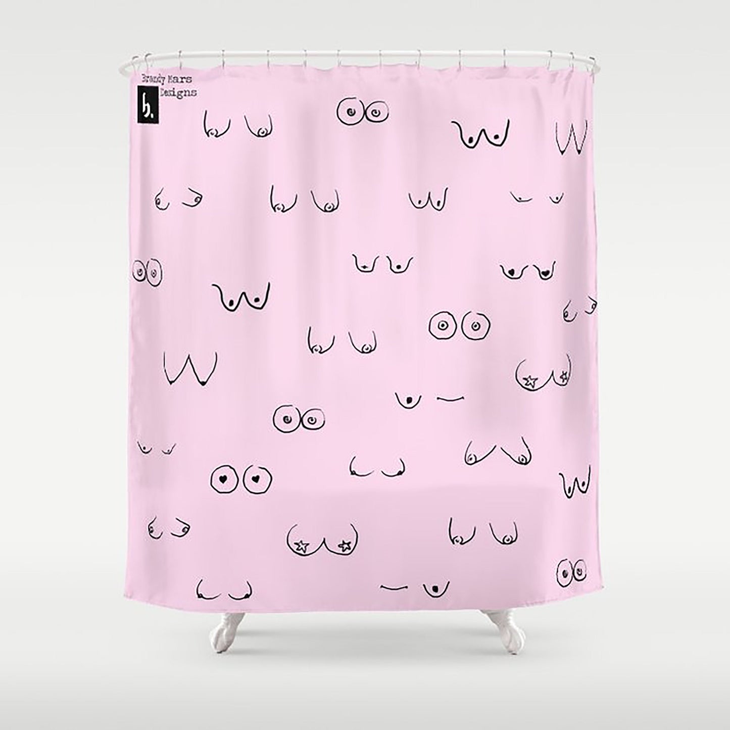 Boob Shower Curtain