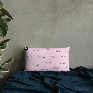 Boob Print Premium Pillow/Boob Gift/Boob Pillow