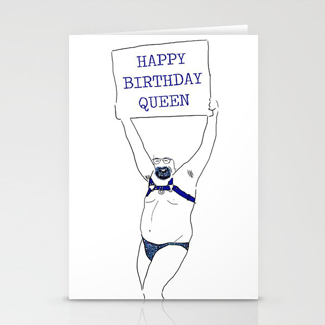Gay Bear Birthday Card