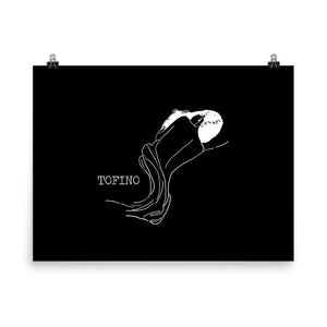 Tofino Artwork Unisex Hoodie /Westcoast Art Tofino Gift/Surfing/Wave/Nude Woman/Figure drawing Ocean Art Sea Shell Beautiful Nude