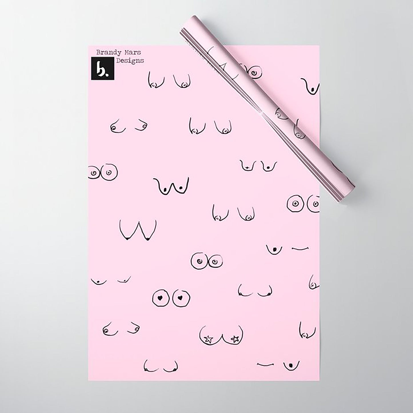 Boobs Wrapping Paper