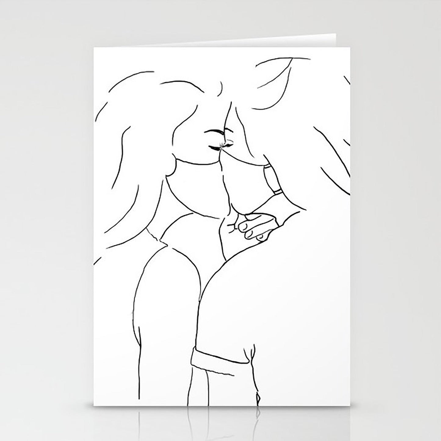 Mask Kiss Card