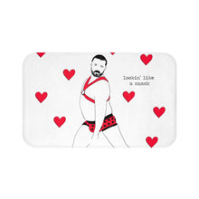Gay Bear Looking Like A Snack Bath Mat/Gay Bears Dancing/Queer Valentine/LGBTQ Gift/Christmas Gay Gift/Queer Birthday/Funny Gay