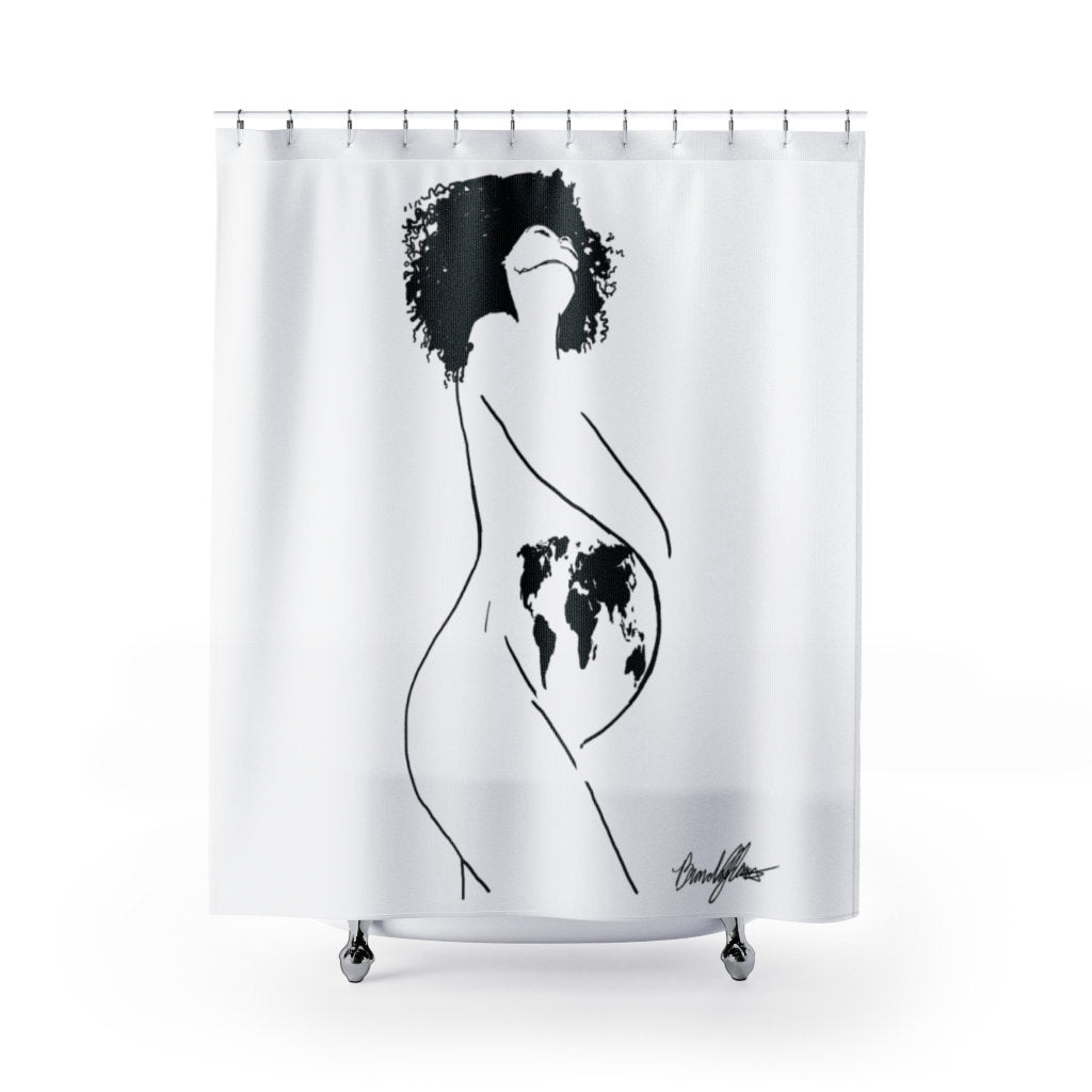 Black Lives Matter Shower Curtain