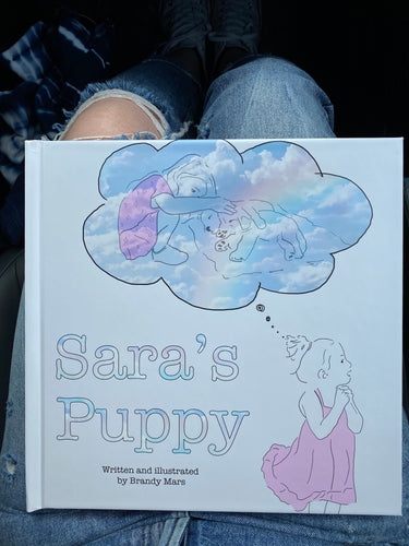 Sara's Puppy/Lesbian Family Book HardCover Signed By Author Book/Lesbian Children's Book/Teach Kindness Story/Two Moms/LGBTQ Kid