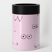 Boob Nude Cooler Can/Body Positive Drawing/Minimal Line Drawing Art/Nude Print Cup/Nude Figure/Nude Woman Illustrations Funny Cup