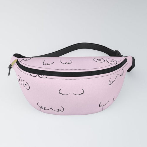 Boobs Fanny Pack Nude Art/Body Positive Drawing/Minimal Line Drawing Art/Nude Print Cup/Nude Figure/Nude Woman Illustrations Funny