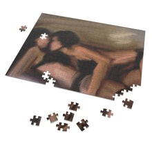252 Piece Puzzle Lesbian Artwork/Lesbian Puzzles Valentine&#39;s Day/Lesbian Wedding/Two Brides/Lesbian Love Card Lesbian Romantic Art