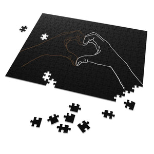 Racial Equality Black Lives Matter Card Artwork/BLM/2020 Quarantine Artwork/Love LGBTQ/2020 Pride/Gay Pride/Interracial Couple